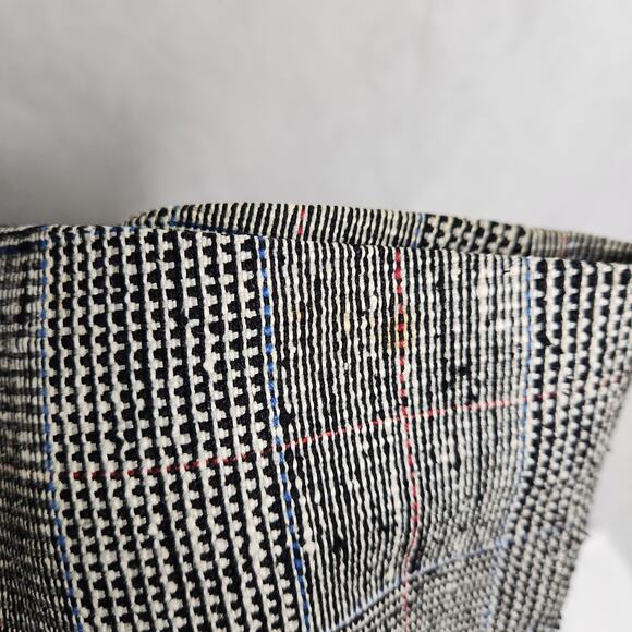 Burberry 100% Silk Plaid Check Blazer Sport Jacket Broken Buttons Glenn Plaid - Picture 14 of 16